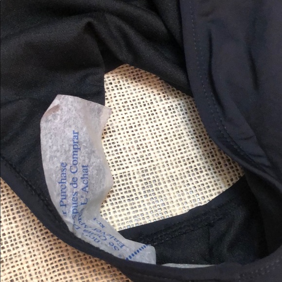 The Bikini Lab Lace Front Blk One Piece Swimsuit M - Picture 13 of 13